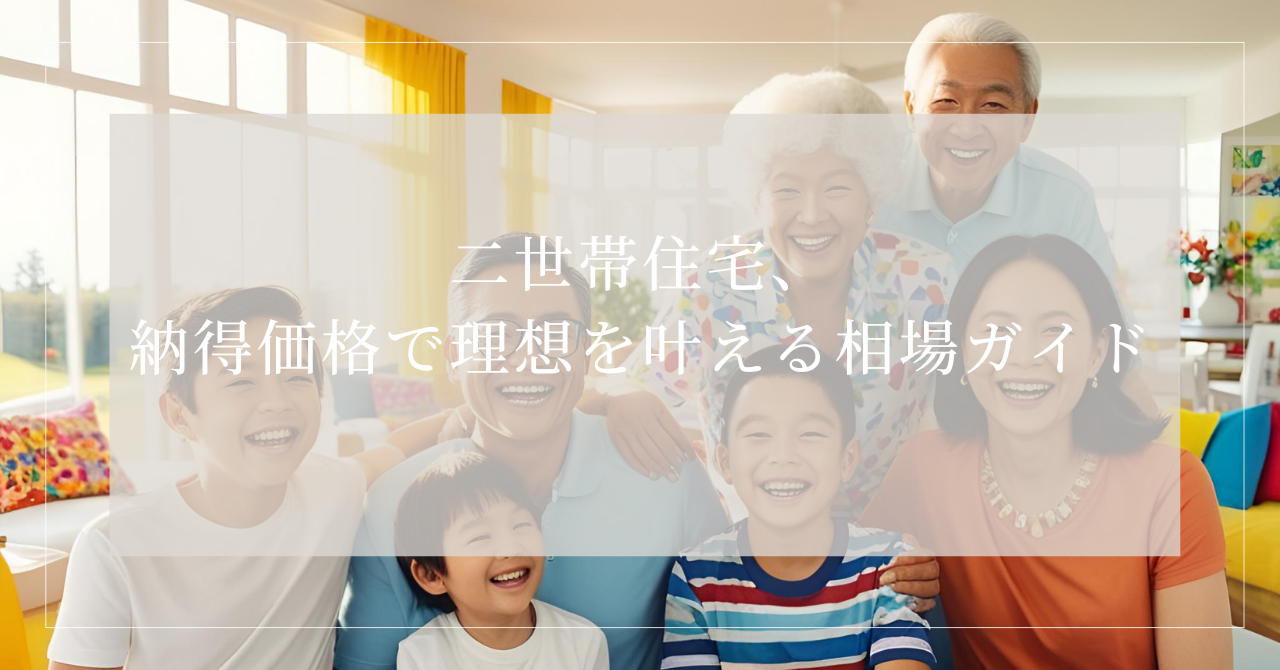 二世帯住宅 相場